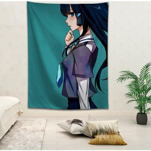 Hot Sale Custom Anime Smile Precure! Printed Tapestry Background Decorative Tapestry Various Sizes Wall Hanging Decor
