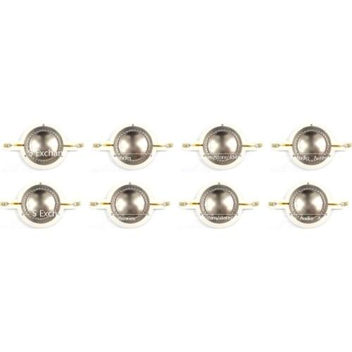 8PCS 44.4mm Tweeter Voice Coil Treble Titanium Diaphragm For 2418H 2418H-1 EON, G2, 10-918 Speaker Repairs