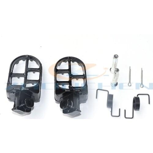 Motorcycle universal pedal studs suitable for Yamaha PW50 PW80 TW200 pedal pedal front pedal black