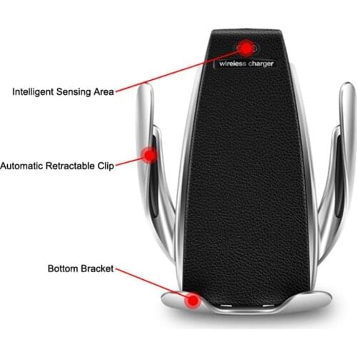 Tutew 10W universal phone holder stand mobile car fast wireless charge quick tablet for samsung for iphone Charger