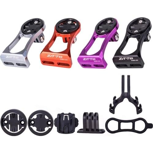 Bike Stopwatch Holder Bike Computer Extension Bracket MTB Bike Speedometer Stem Mount Holder For Garmin Bryton Cateye Cycling