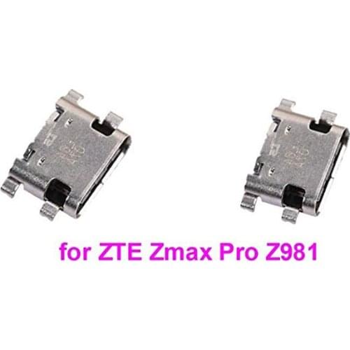 High Quality Charger Port Micro USB Charging Connector Dock Flex Cable Repair for ZTE zmax PRO Z981 New