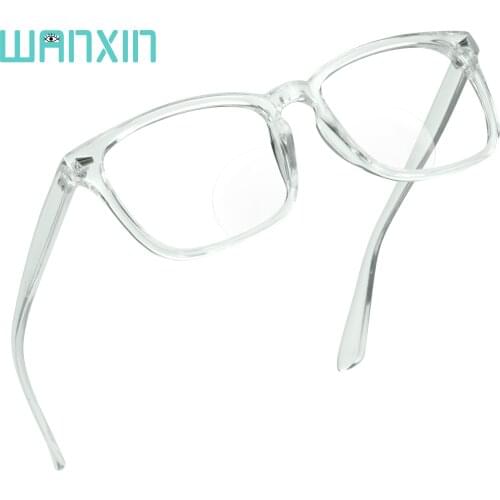 WANXIN Bifocal Reading Glasses,Computer Anti Blue Ray Glasses for Men/Women