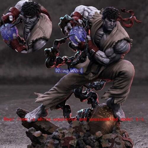 Wong Work 2 head Ver. Unpainted 1/6 31cmH 1/4 47cmH 3D Printing Unassembled Garage Kits GK Model Kit Figure Statue TTG-210421-24