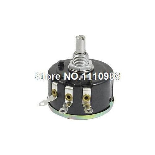 WX050 6mm Shaft Single Turn Wire Wound Rotary Potentiometer 22K ohm 5W