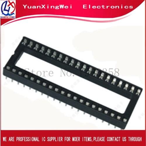 10 PCS 40Pin IC SOCKET 40 Pin DIP-40 40P 40 Pin IC Sockets Adaptor Solder Type