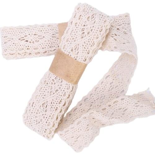 2.8cm Cotton Lace Creative Diy Handmade Decoration Wedding Clothing Shoes And Hat Accessories Ribbon