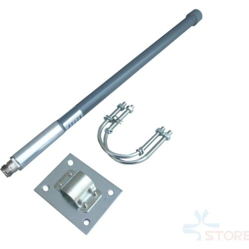 5725-5850Mhz 5.8GHz 12dBi Omni-directional Fiberglass Antenna N-K Connector