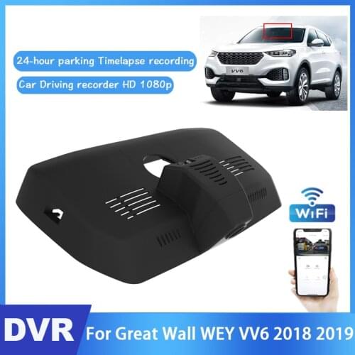 Car DVR Hidden Driving Video Recorder Car Front Dash Camera For Great Wall WEY VV6 2018 2019 CCD HD Night Vision high quality