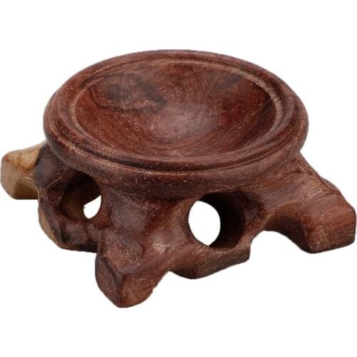 Display Base Decorative Frame Ball Butt Wooden Tray Round For Sphere Globe Home Decoration Stands