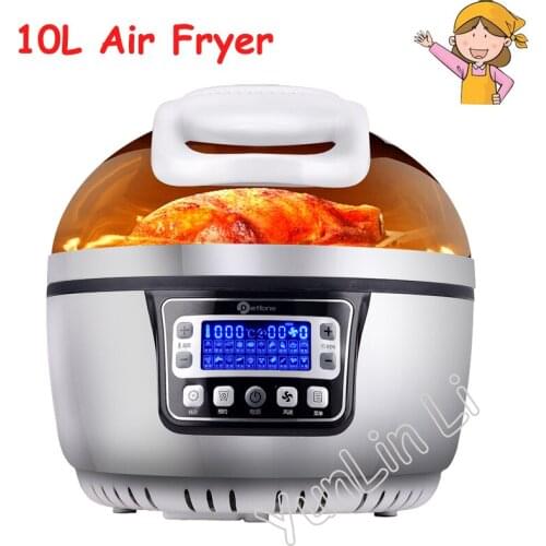 10L Electric Air Fryer Oil-free Deep Fryer Multi-functional Frying Machine Large Capacity Intelligent Electric Fryer HA-05A