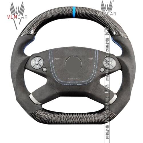 Private custom carbon fiber steering wheel for E-class W212