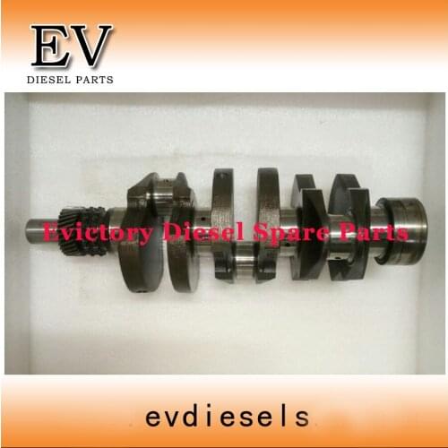 Standard Size Forged steel 3KR2 crankshaft for Hiatch Excavator engine repair