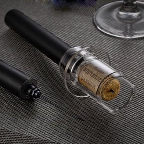Air Pressure Type Wine Bottle Opener Stainless Steel Pin Type Bottle Pumps Corkscrew Cork Out Tool Red Wine Opener