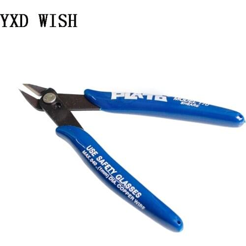 Plato 170 Oblique Pliers Plastic Nozzle Electronic Cutting Pliers PLATO- 170 Diagonal Pliers Diy Cutting Pliers Thin Mouth