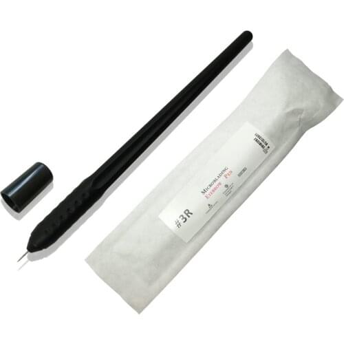 Newest 10pcs Disposable Microblading Eyebrow Pen 18U 3R Tattoo Manual Pen Eyebrow Pen for Semi-permanent Makeup