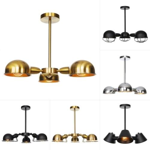 Nordic Ceiling Light LED E27 Black Gold AC110V AC220V For Living Room Bedroom Porch Restaurant Cafe Hotel Ceiling Lamps LED