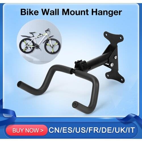 Foldable Bicycle Wall Mount Hook Road Bike Parking Bracket Hook Portable Wall Rack Indoor Vertical Bracket For MTB Bicycle