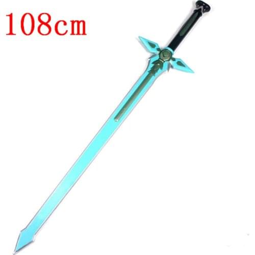 108cm Sword Art Online Dark Repulsor sword Weapon Cosplay Sword 1:1 Anime Ninja Knife PU Weapon Prop