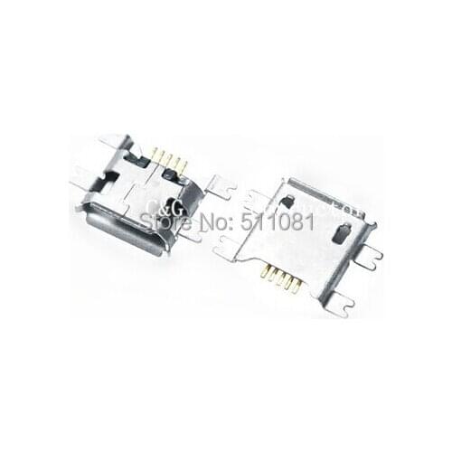 20pcs smd chip Micro USB 5p 5pin micro usb connector,Data Port Socket For Mobile Phone Tablet PC