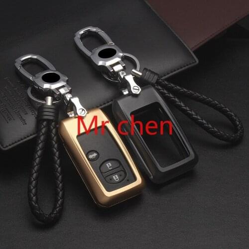 Aluminium alloy Car key bag car key case car key chain suitable for Subaru BRZ Forester XV accessories