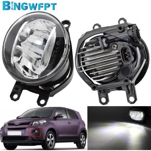 Angel Eye Fog Light Aluminium For Toyota Urban Cruiser Hatchback 2009 2010 2011 2012 2013 2014 H11 12V Daytime Running Light