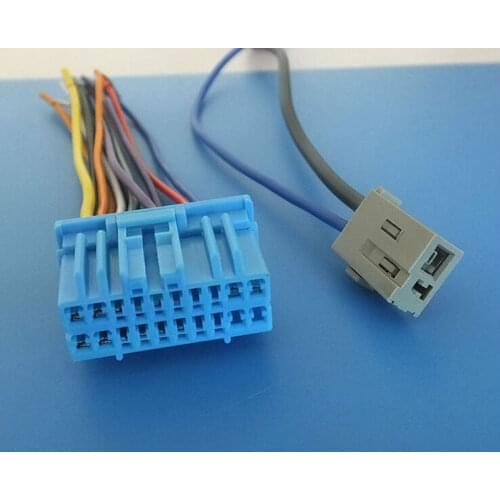 FREE SHIPPINGCAR Top Quality Car ISO Harness with antenna for Clarion Stereo Radio antenna Wire Adapter Wiring Connector Cable