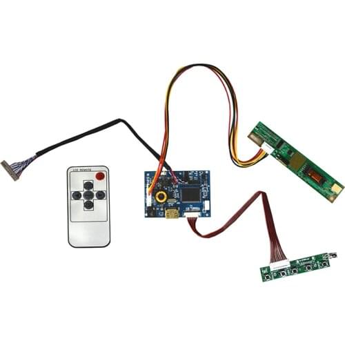 Free Shipping HDMI Remote LCD Controller Driver Board Kit For 12.1inch LTN121AT02 LTN121W1-L03 1280x800 Panel