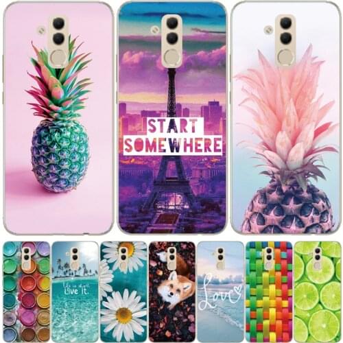 Huawei Mate 20 Lite Case Mate20 Lite Cover Soft Silicone Back Cover TPU Case for Huawei Mate 20 Lite 20Lite SNE-LX1 Phone Cases