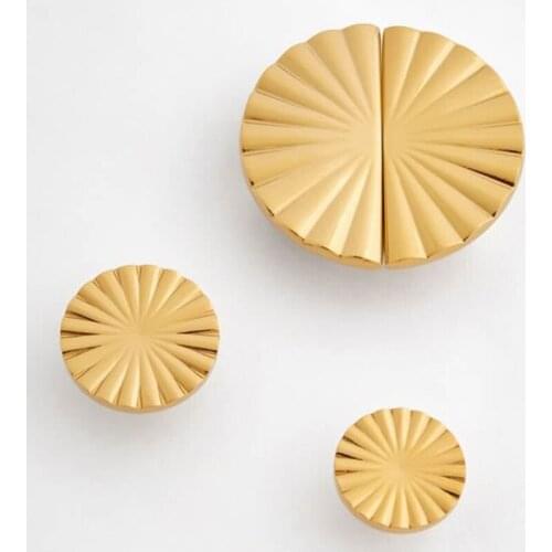 Wardrobe Door Handle Pulls Bedroom Furniture Metal Pull Wardrobe Sunflower Design Brass Handle Pulling Hardwares