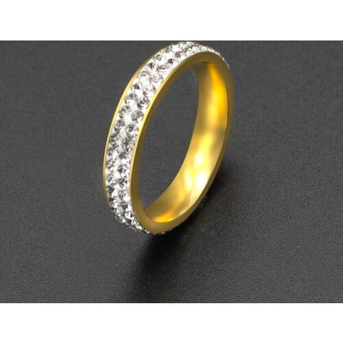 Кольца с фианитами для женщин EKUSTYEE China At AliExpress