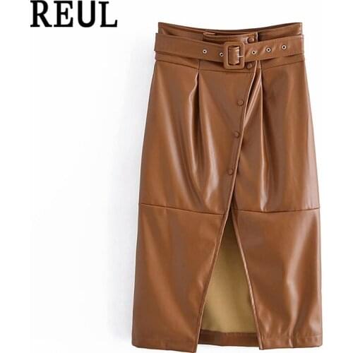 GYPSYBOBO Women's Leather Skirts