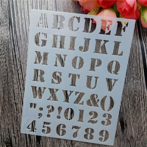 Scrapbooking tool card DIY album masking spray painted template drawing cake stencils laser cut templates character ST15
