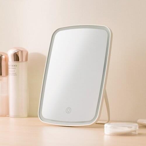 Intelligent portable makeup mirror desktop led light portable folding light mirror dormitory desktop MJ708