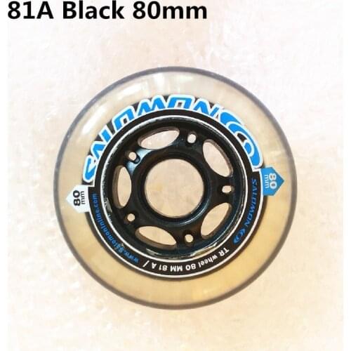 Skate wheels 8 pieces /lot 84/78A 80 76 72mm tires inline skate slalom sliding free skating For SEBA powerslide patines