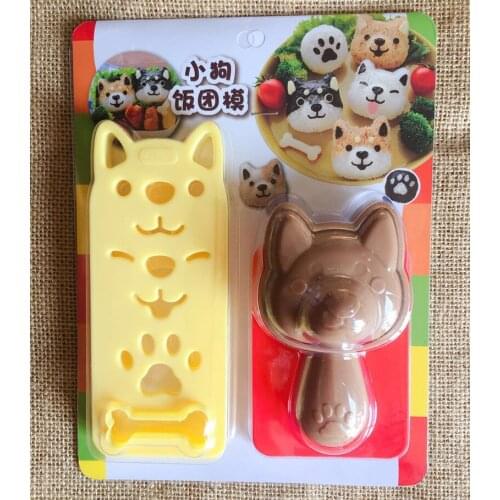 Small Cat Rice Ball Mold Childrens Cartoon Bento Creative Rice Sushi Tool DIY Baking Tools Sushi Set Kitchen Tools