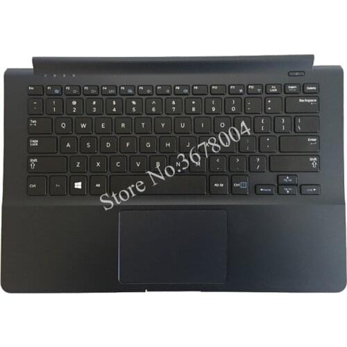 New topcase keyboard for SAMSUNG 905S3G 915S3G NP915S3G NP905S3G English laptop keyboard upper case palmrest US