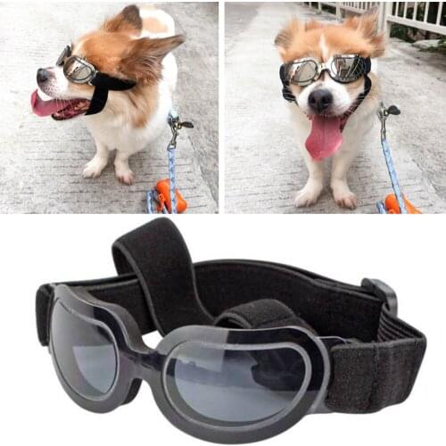 Adjustable Pet Dog Goggles Sunglasses Anti-UV Sun Glasses Eye Wear Protection Waterproof Sunglasses New Arrival