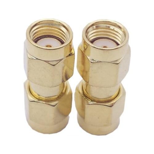 RP-SMA Male To RP-SMA Male Plug RF Coaxial adapter Connectors