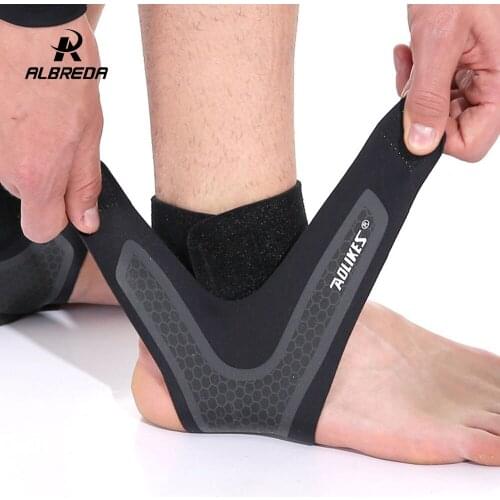 1 Piece Sports Ankle Support Protect Football Basketball Badminton Protection Bandage Elastic Ankle Sprain Brace Guard Protect