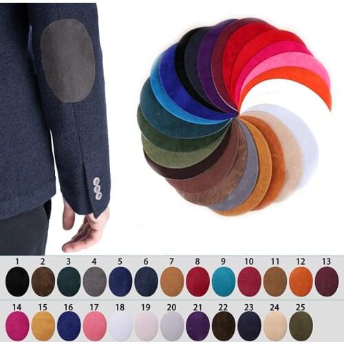 1PCS Sleeve Against Jeans Patch Iron On Patches Repair Elbow Knee Denim Patches For Clothes Denim Stickers Clothing Accessories