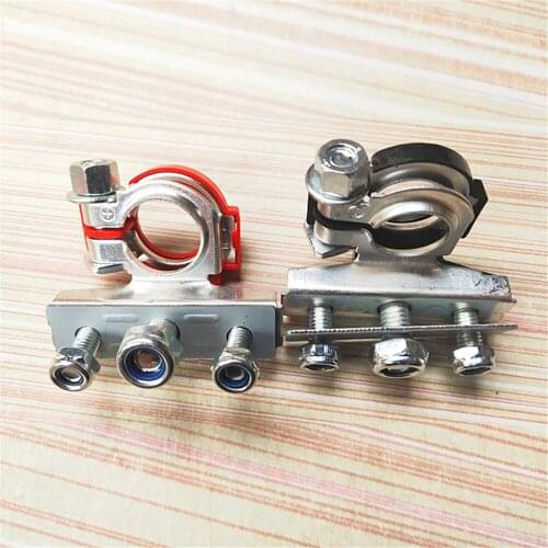 Pure Copper Battery Column Connector Replacement Battery Terminal Clamp for IVECO Battery Pile Accessories