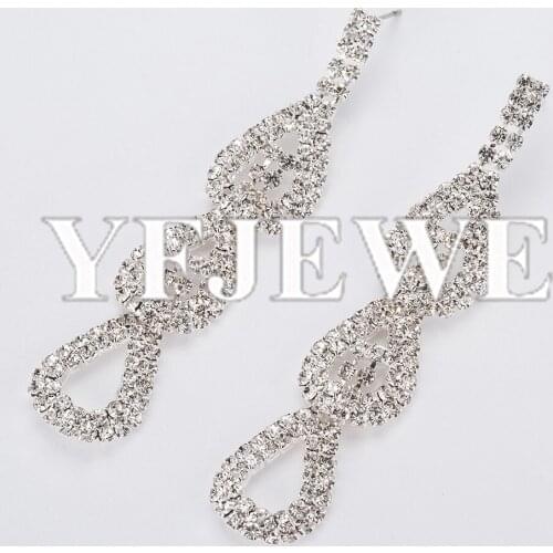 2017 New Fashion Long Earrings Jewelry Bohemia Crystal Earrings Dangle Earring For Women E404