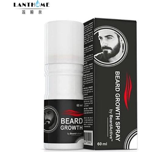 3pcs Beard growth hair spray anti hair loss beard oil for hair growth accelerate beard edge control grow facial hair vitamins