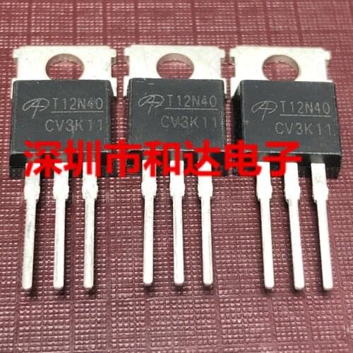5piece) T12N40 AOT12N40 TO-220 400V 11A / K942 2SK942 60V 25A / IXTP1N100 1000V 1.5A / BU407 150V 7A