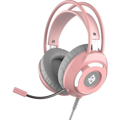 Ajazz AX120 - 7.1 Channel Stereo Gaming Headset Noise Cancelling Over Ear Headphones Mic Bass Surround Soft Memory Earmuffs