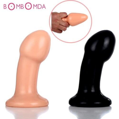 G Spot Butt Plug Silicone Anal Dildo Vibrator Male Prostate Massager Anal Beads Plug Adult Masturbation Anal Sex Toy for Couple