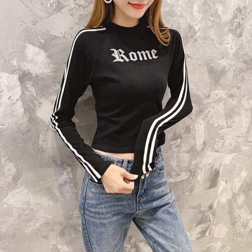 T Shirt Women Harajuku Long Sleeve T-Shirt Top Female Blusas Femininas Plus Size Women Clothing