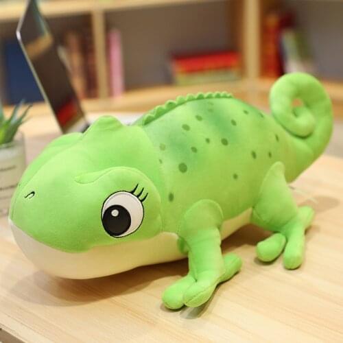 30CM kawaii Chameleon peluche Childrens Plush Toys stuffed animals Lizard Ragdoll baby room toys juguetes nios hogar decoración