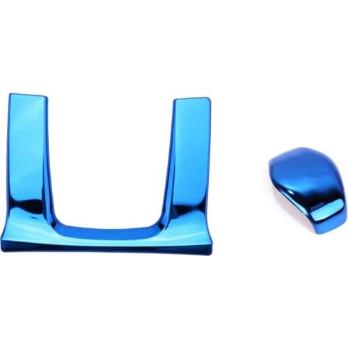 Automatic Transmission Shift Box Cover with Automatic Transmission Gear Knob Sticker for 10Th Gen Honda Civic 16-19